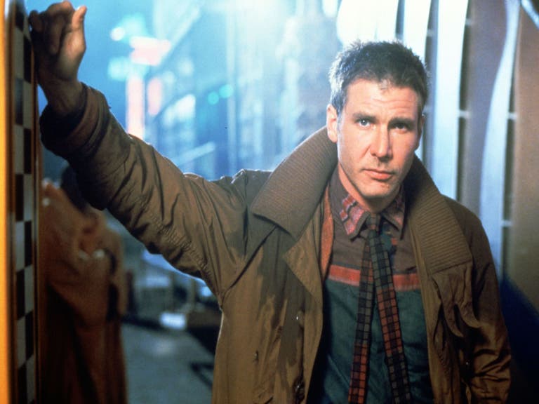 Harrison Ford as Rick Deckard in "Blade Runner" (1982)
