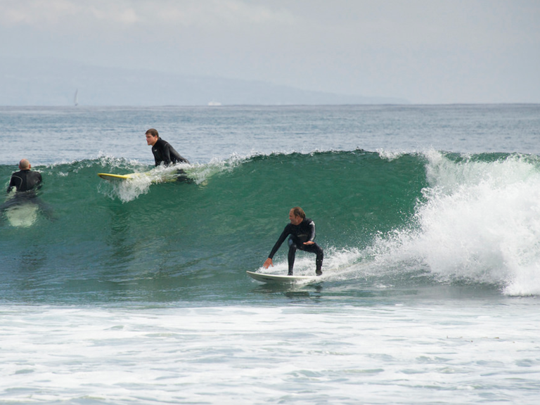 Topanga Beach Surf Surfing