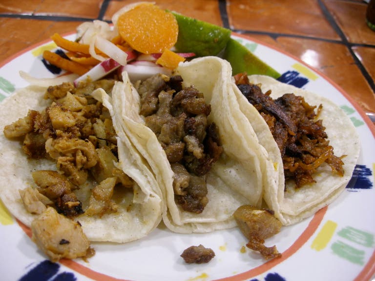 Tacos at Taqueria Vista Hermosa