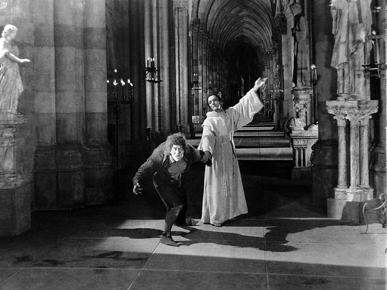 Lon Chaney and Nigel De Brulier in The Hunchback of Notre Dame (1923) | Photo: IMDb