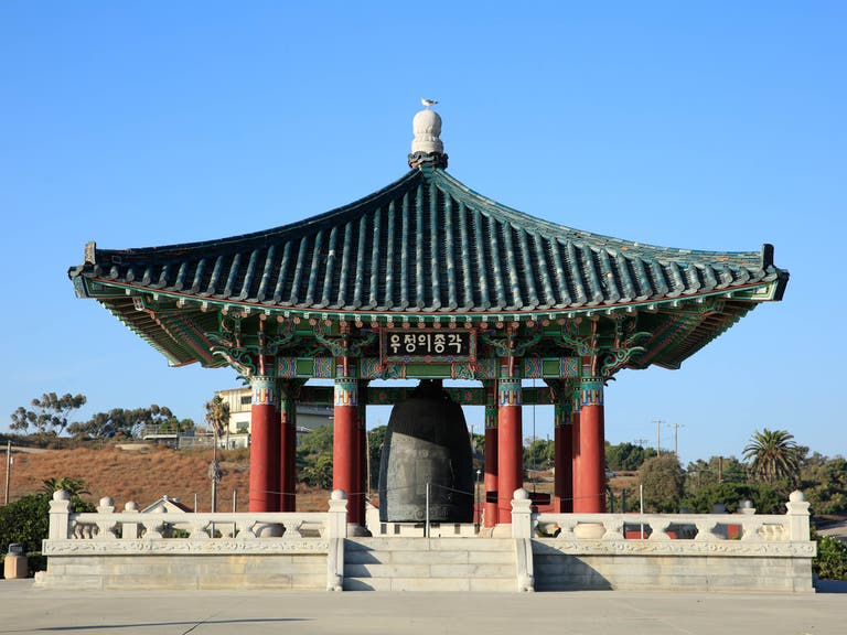 Korean Bell of Friendship in San Pedro