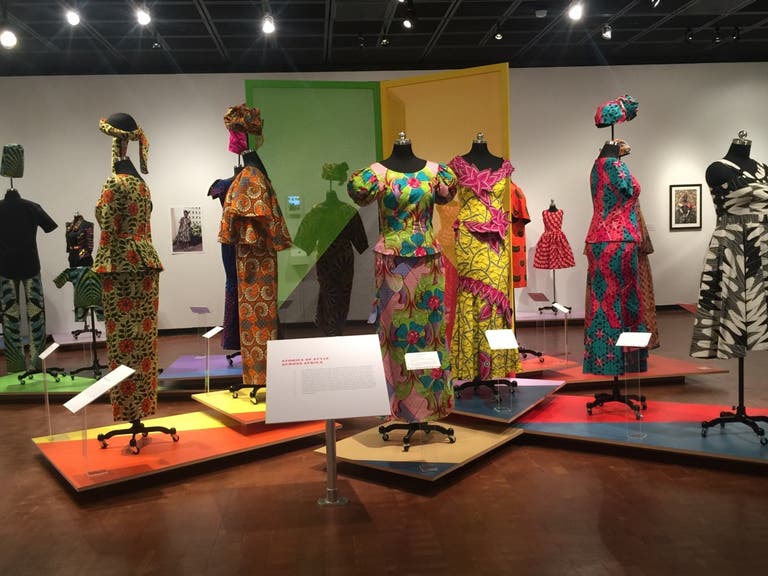 "African-Print Fashion Now!" exhibit at the Fowler Museum
