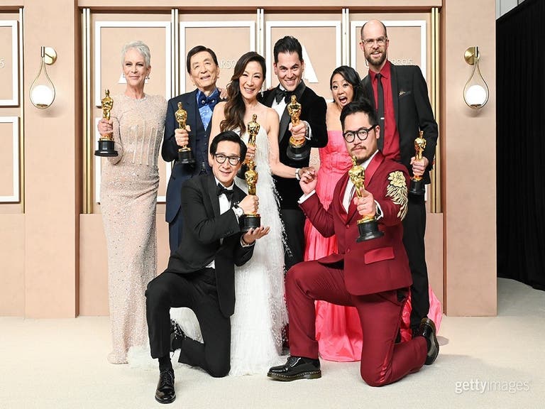 "Everything Everywhere All At Once" at the 95th Academy Awards