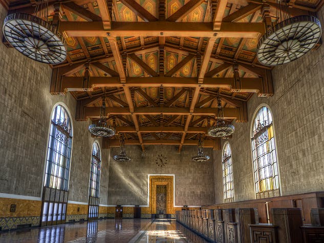 Union Station ticket concourse | Photo courtesy of Candice Montgomery, Discover Los Angeles Flickr pool